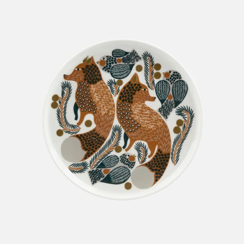 Rond bord Marimekko Ketunmarja 20 cm