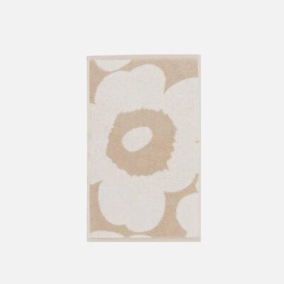 Gastendoekje Marimekko Unikko beige
