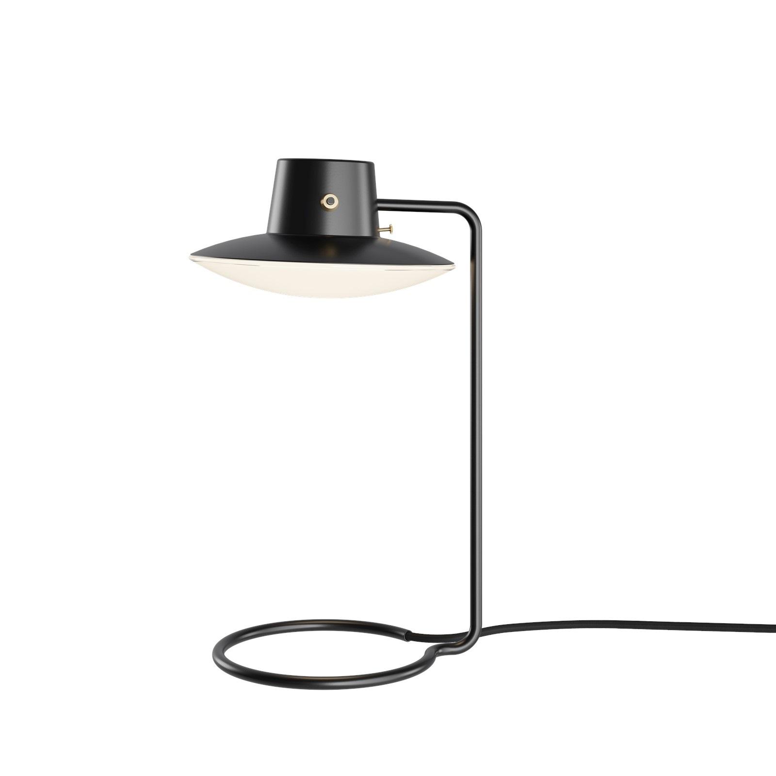 Metal black / opal glass