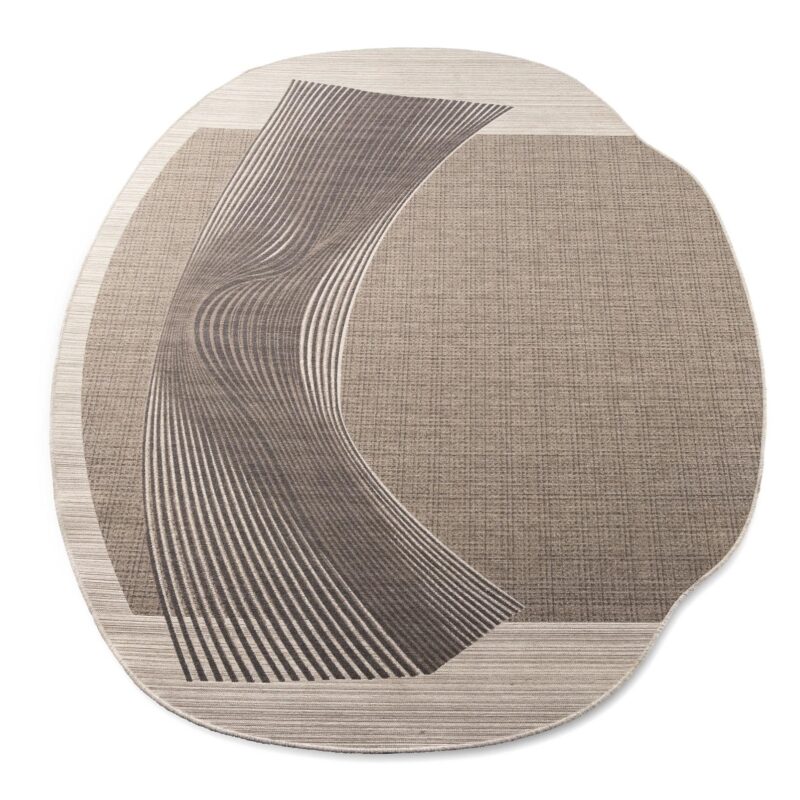 Vloerkleed Pode Warp Sand - Afbeelding 2