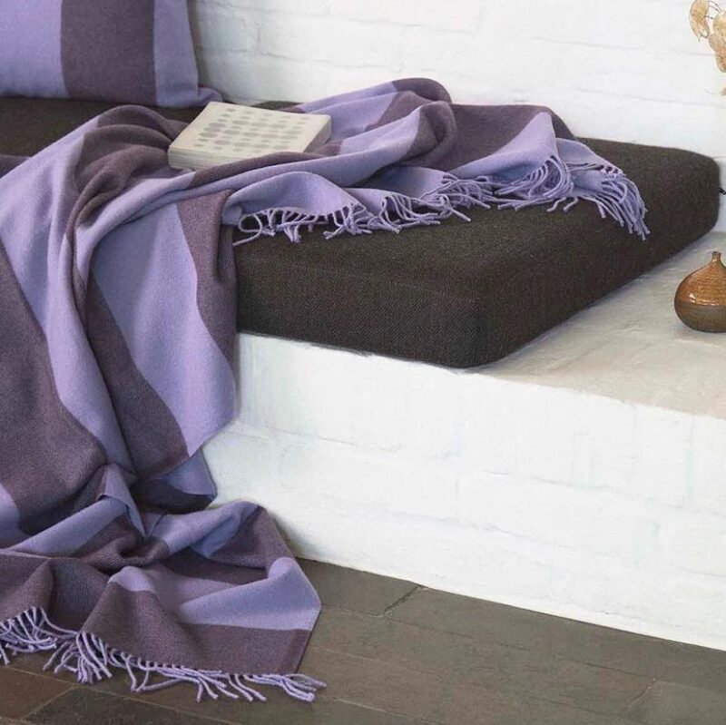 Plaid Silkeborg The Sweater Polychrome Lavender Purple - Afbeelding 3