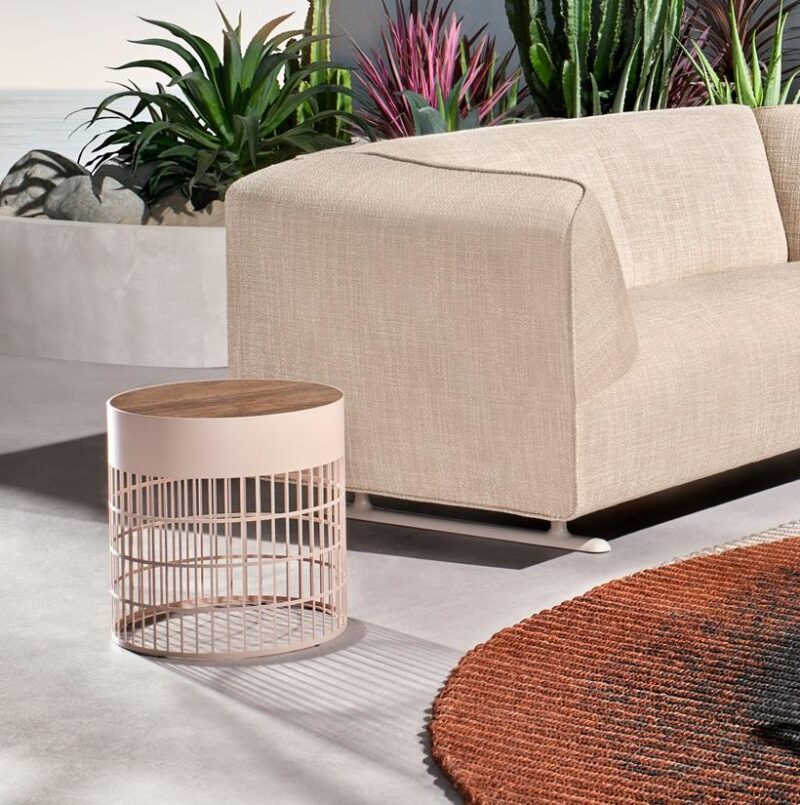 Salontafel Pode Mesh Ø 40 cm