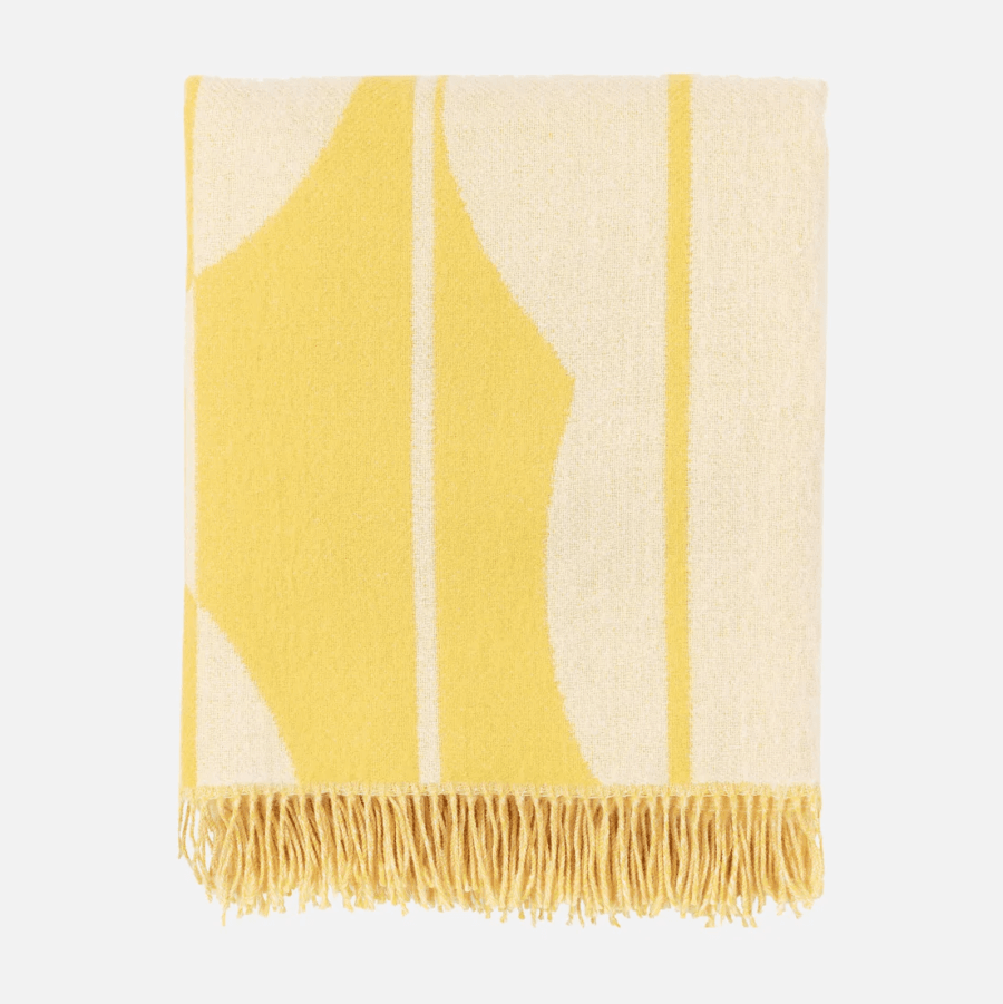 Plaid Marimekko Vesi Unikko - Afbeelding 2