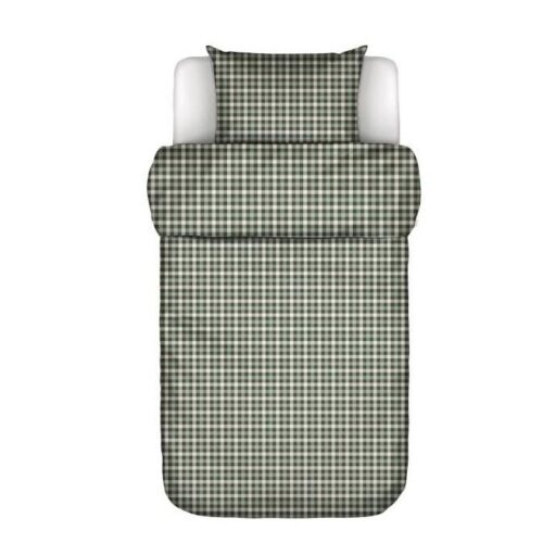 Flanel Dekbedovertrek Marc O'Polo Rune Deep Forest 1 persoons