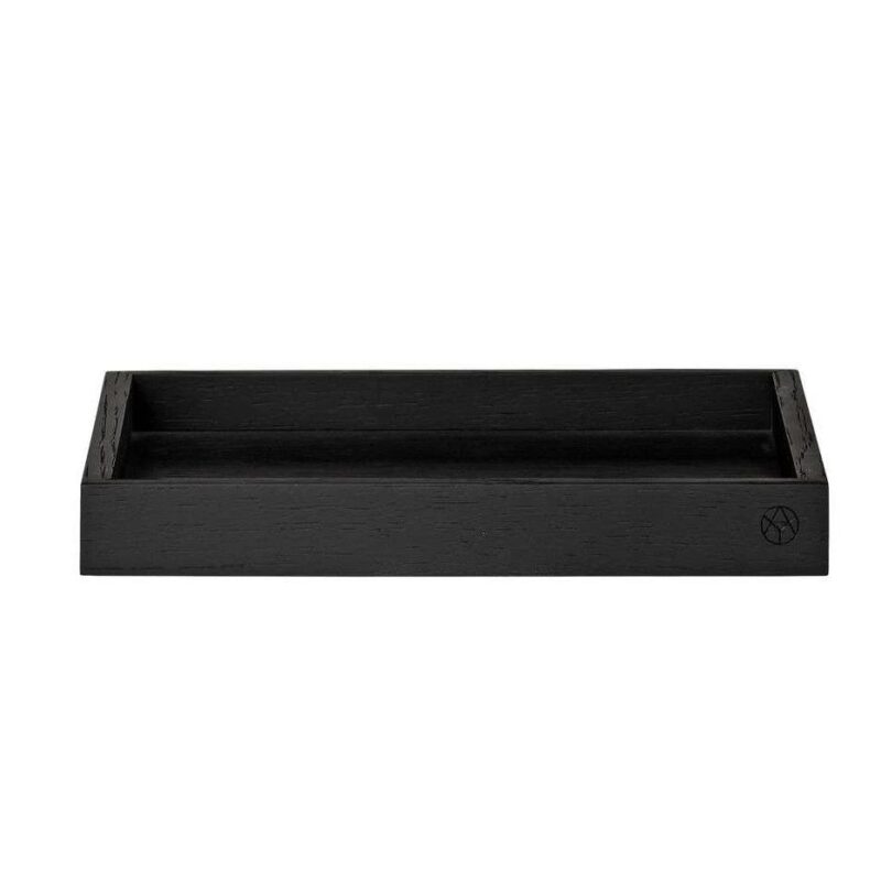 Houten Tray Unity zwart