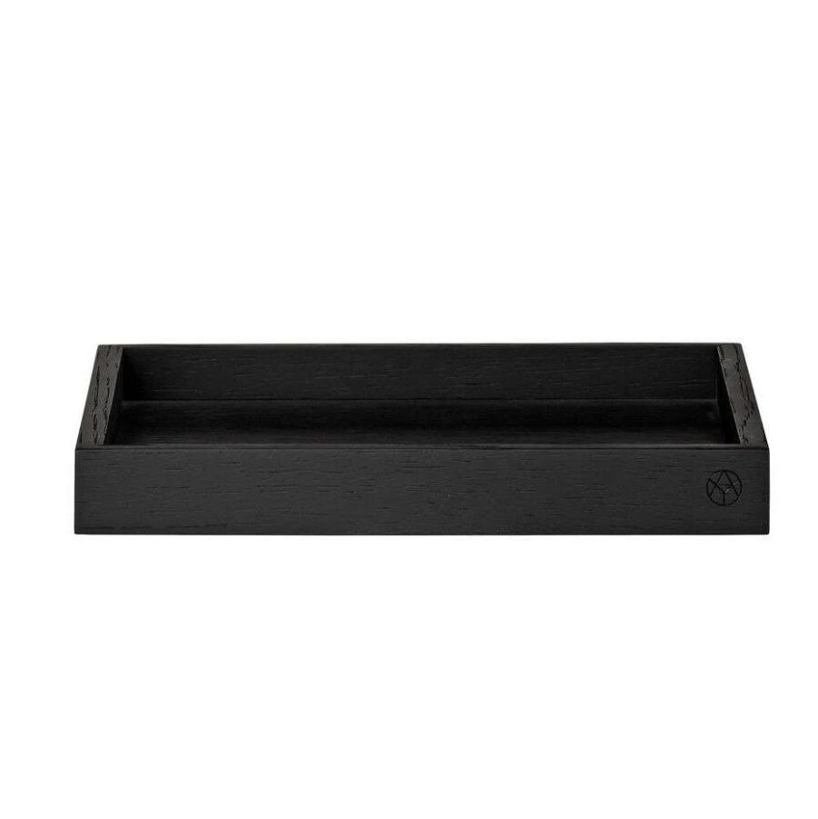 Houten Tray Unity zwart