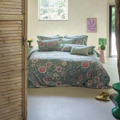 Dekbedovertrek Pip Studio Viva Las Flores green