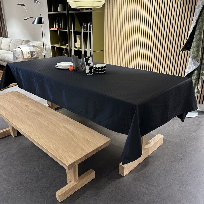 Tafelkleed Quadro Zwart - Afbeelding 4