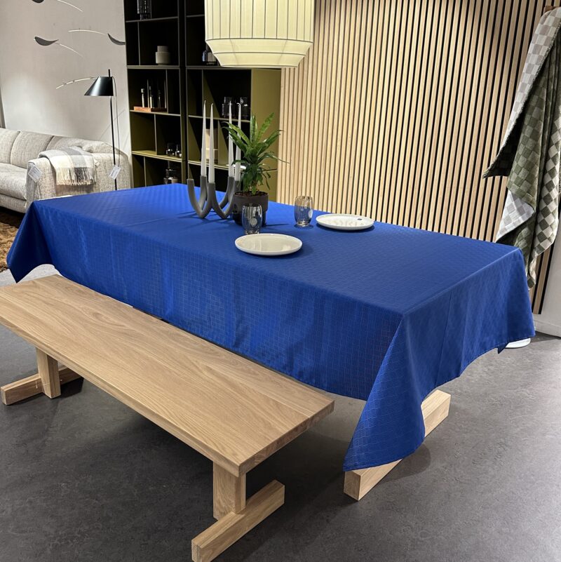 Tafelkleed Quadro Koningsblauw - Afbeelding 5