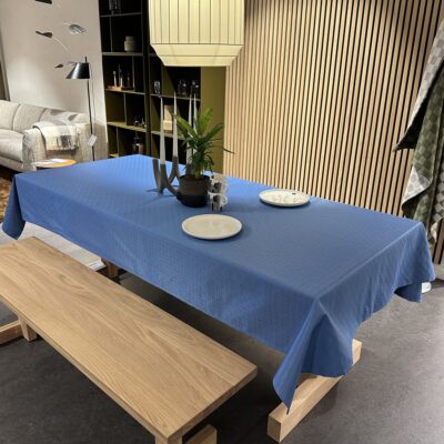 Tafelkleed Quadro Blauw