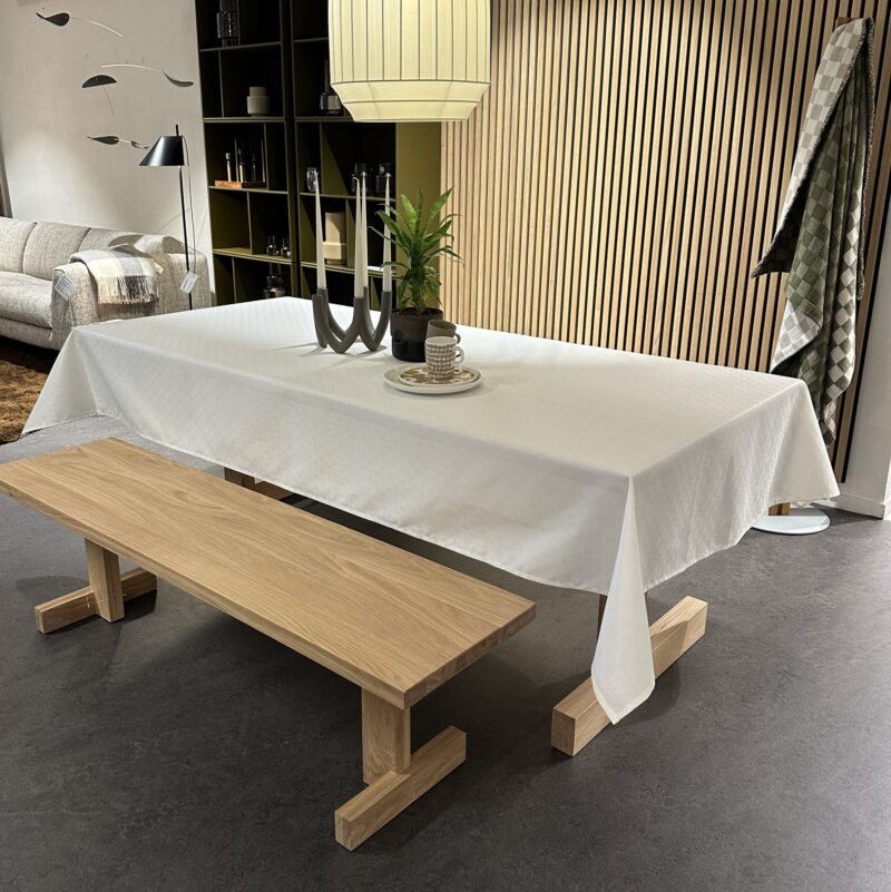 Tafelkleed Quadro Ecru - Afbeelding 4