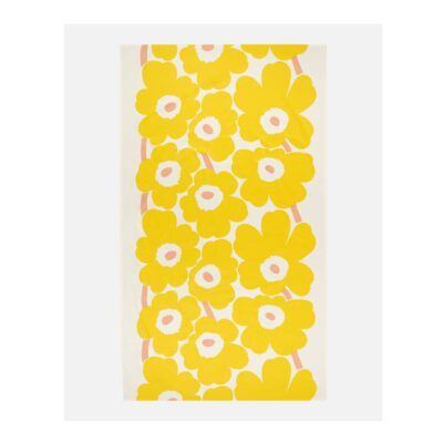 Tafelkleed Marimekko Pienie Unikko Geel
