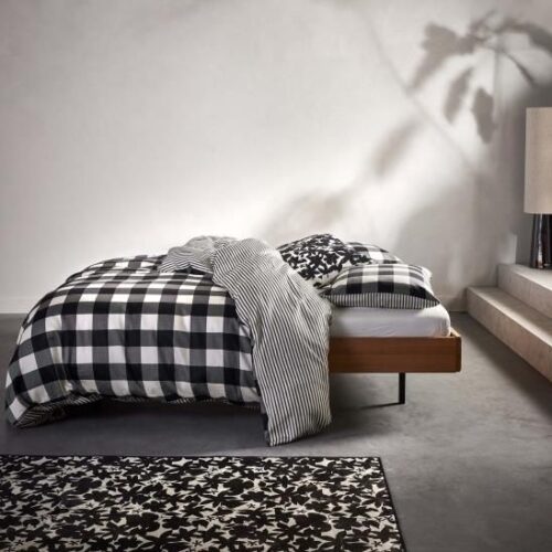 Dekbedovertrek Essenza Chess Anthracite