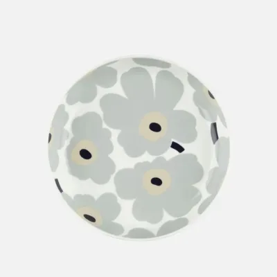 Diep rond bord Marimekko Unikko 20,5 cm