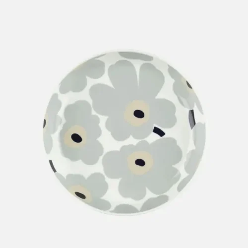 Diep rond bord Marimekko Unikko 20,5 cm