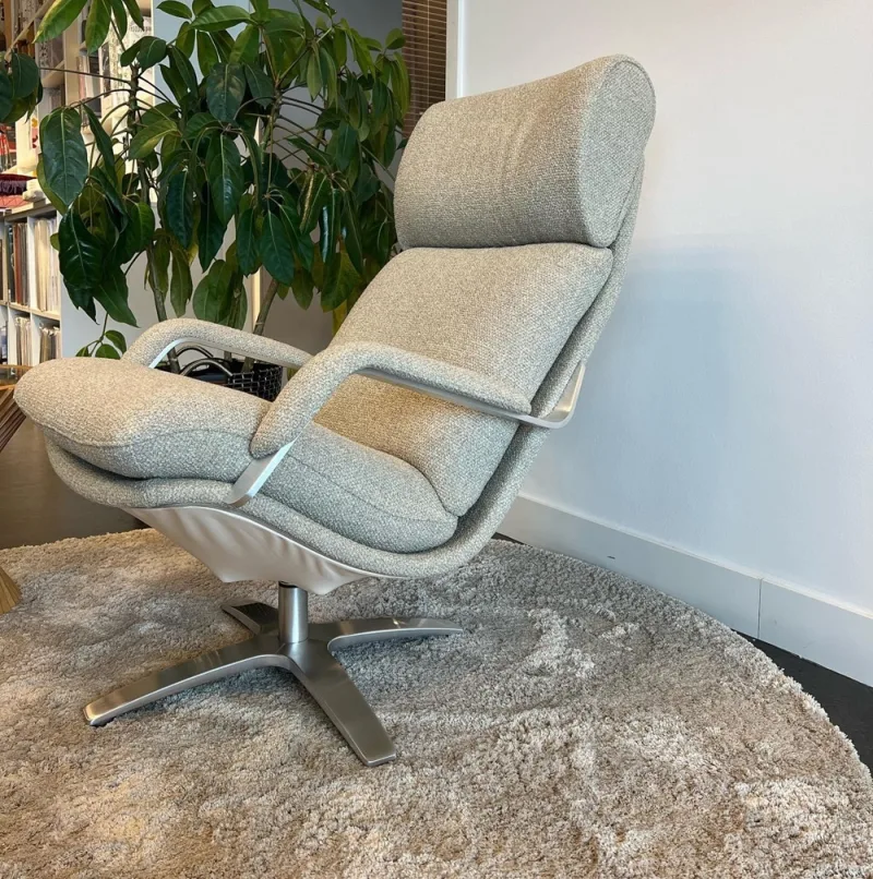 Fauteuil Berg Nasa High Stof - Afbeelding 4