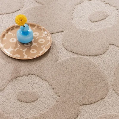 Vloerkleed Marimekko Unikko Light Beige