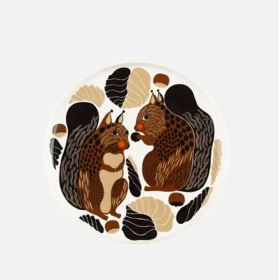 Rond bord Marimekko Kurre 20 cm