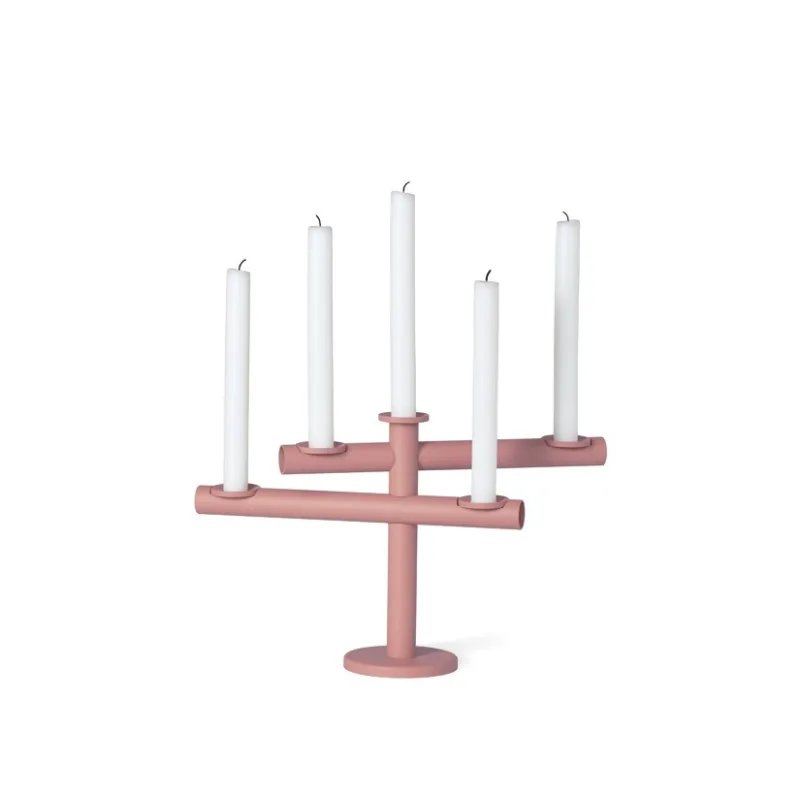 Kandelaar Frederik Roijé Light My Fire Roze - Afbeelding 2