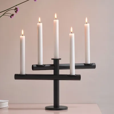 Kandelaar Frederik Roijé Light My Fire Zwart