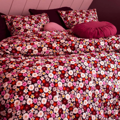 Dekbedovertrek Essenza & Co Millesfleurs Black
