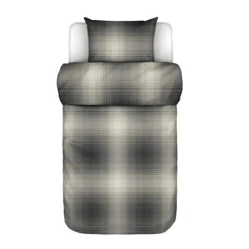Dekbedovertrek Flanel Marc O'Polo Phia Black 1 persoons