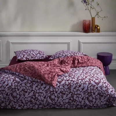 Dekbedovertrek Flanel Essenza Rosie Purple Heather
