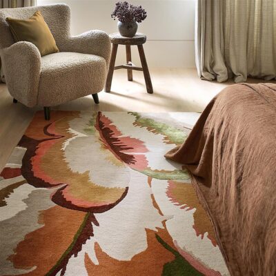 Vloerkleed Calathea Amber/Brazilian Rosewood