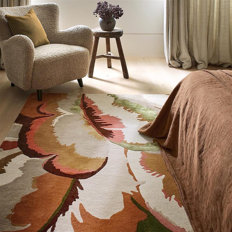 Vloerkleed Calathea Amber/Brazilian Rosewood