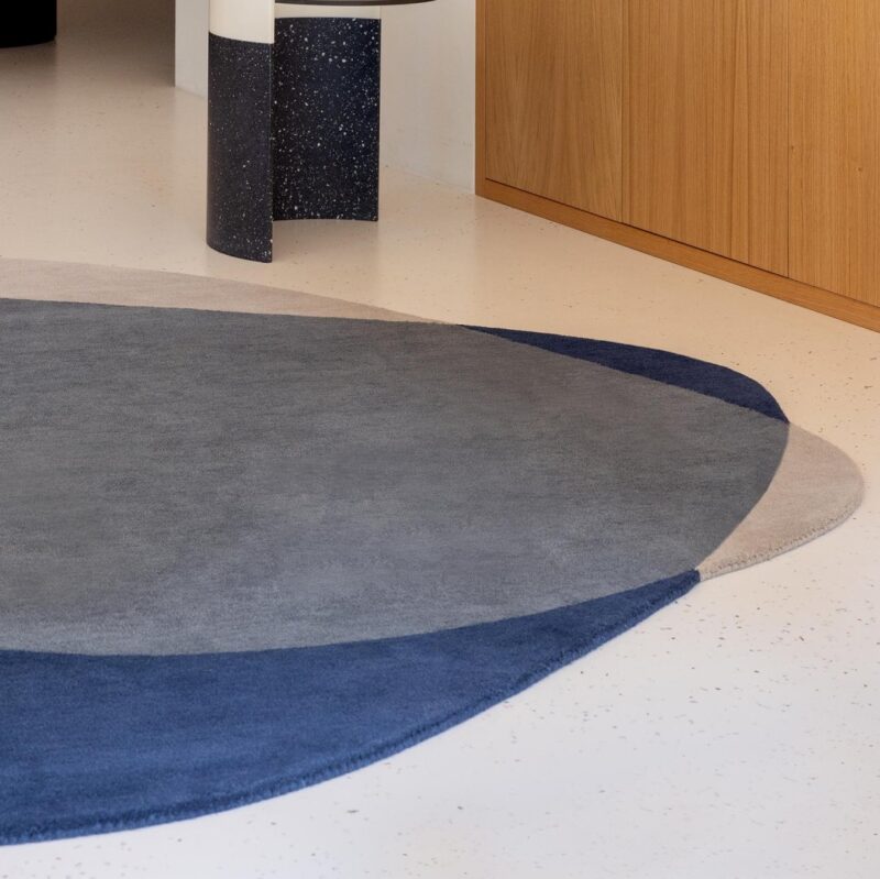 Vloerkleed Arp Blue - Afbeelding 4