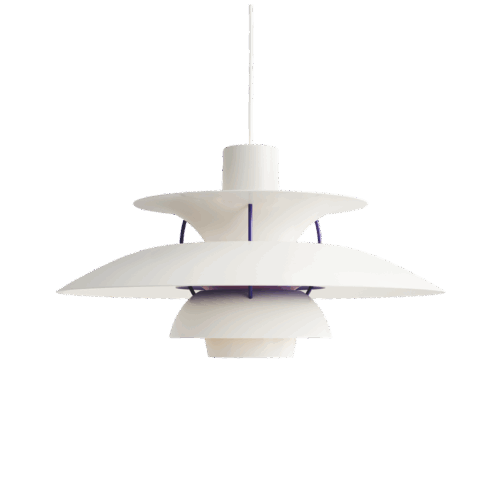 Hanglamp Louis Poulsen PH 5 - White Classic