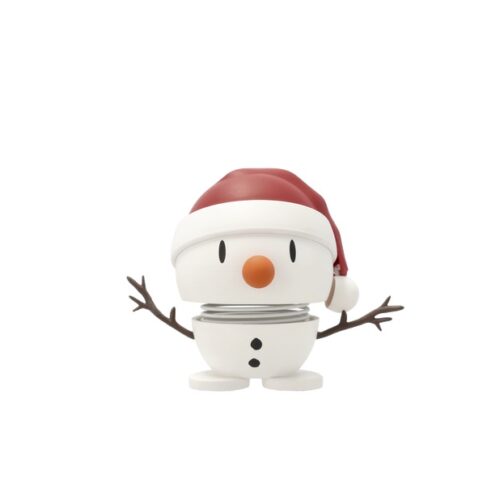 Hoptimist Small Soft Snowman white