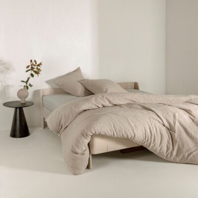 Dekbedovertrek Casilin Crinkly Beige