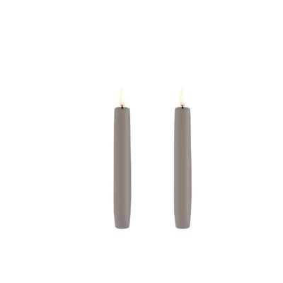 LED kaarsenset 15,5 cm sandstone