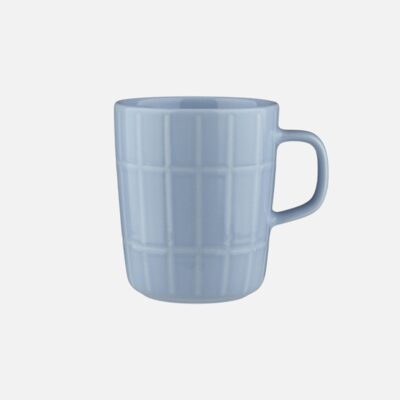 Koffiekop Marimekko Tiiliskivi blauw