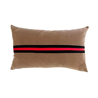 Sierkussen Christina Lundsteen Harlow camel black tomato