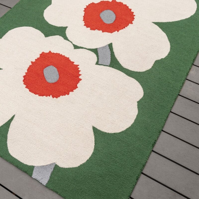 In-Outdoor vloerkleed Marimekko Unikko 60th Anniversary - Afbeelding 3
