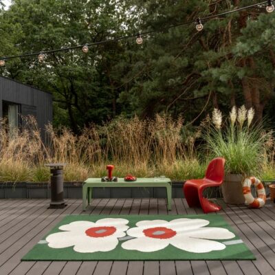 In-Outdoor vloerkleed Marimekko Unikko 60th Anniversary