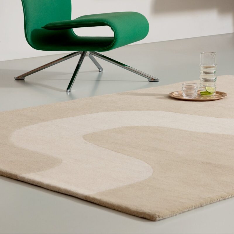Vloerkleed Marimekko Seireeni Warm beige - Afbeelding 2