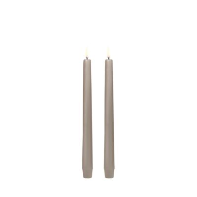 LED kaarsenset 25 cm - Sandstone