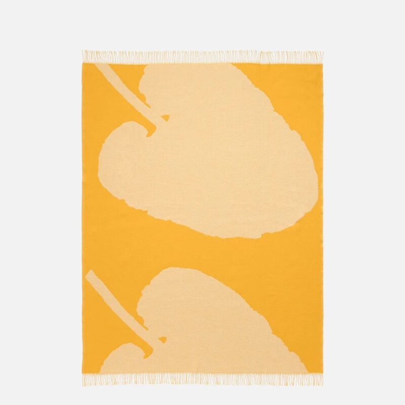 Plaid Marimekko Valkea Yö - Afbeelding 2