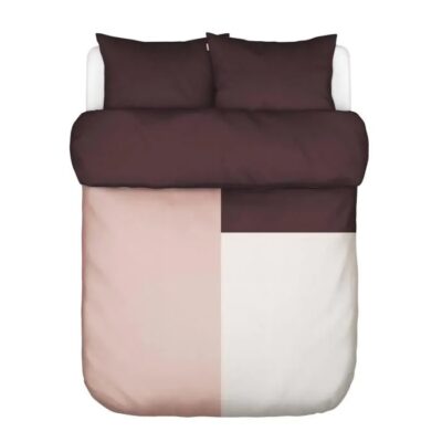 Dekbedovertrek Marc O'Polo Ewon Crimson Brown litsjumeaux
