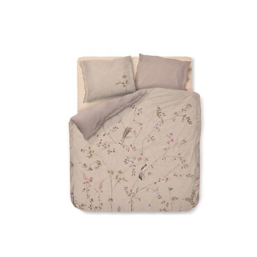 Dekbedovertrek Pip Studio Bamboo Blossom - Khaki, 240 x 200/220 + 2 slopen