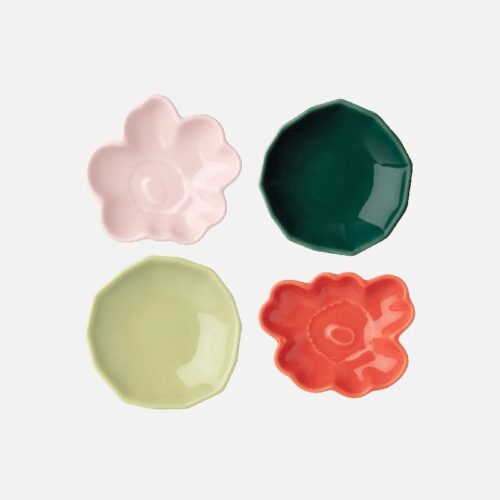 Set van 4 schaaltjes Marimekko Unikko & Kivet