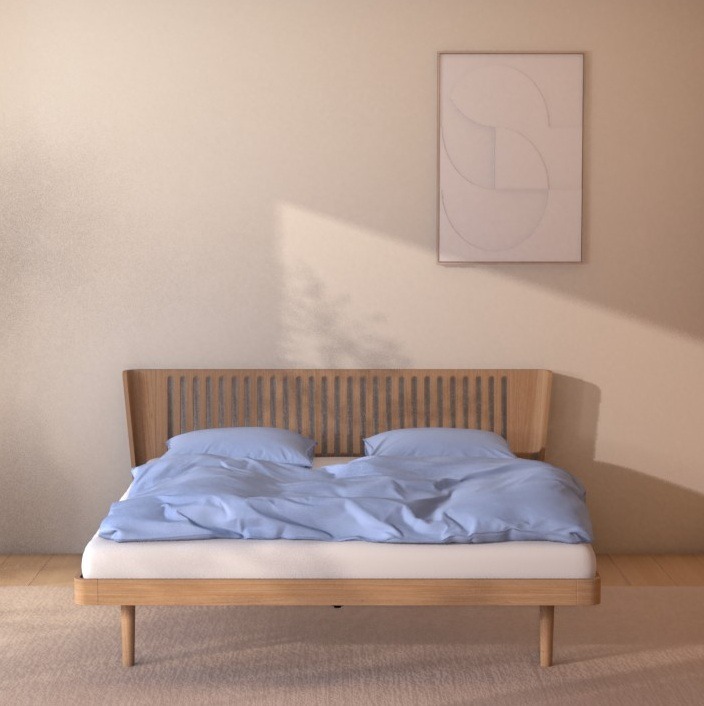 Auping Noa met opengewerkt hoofdbord - Afbeelding 2