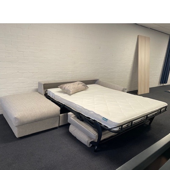 Slaapbank Sofabed Dean 2-zits met poef - Afbeelding 3