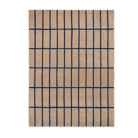 Vloerkleed Marimekko Tiliskivi - Bright Blue, 170 x 240 cm