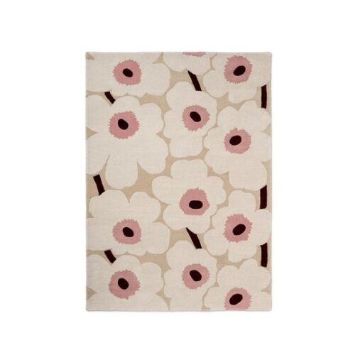 Vloerkleed Marimekko Unikko 1324 - Beige Pink, 140 x 200 cm