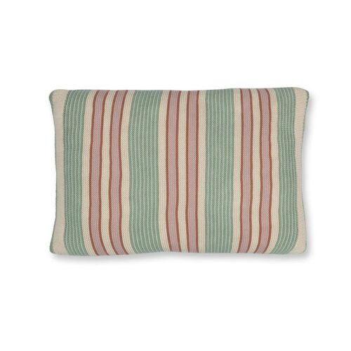 Sierkussen Pip Studio Bonsoir Combistripe - groen