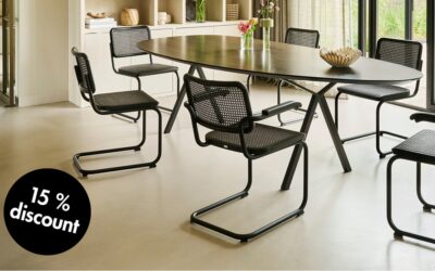Thonet actie dark melange